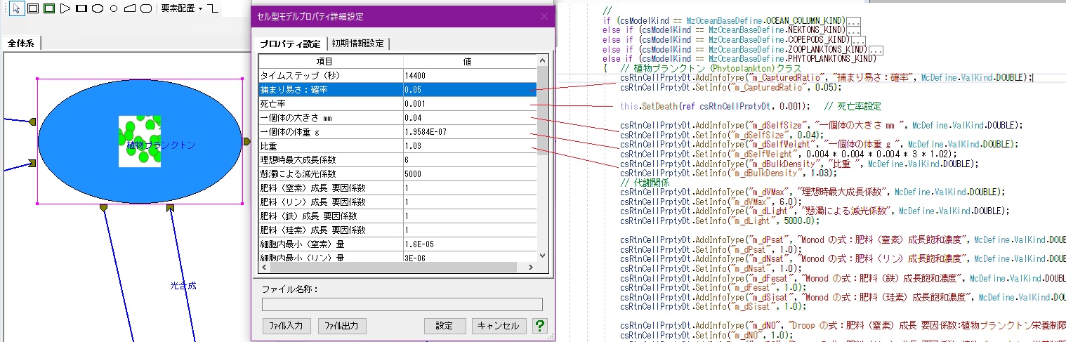 �A���v�����N�g���̃v���p�e�B�ݒ�